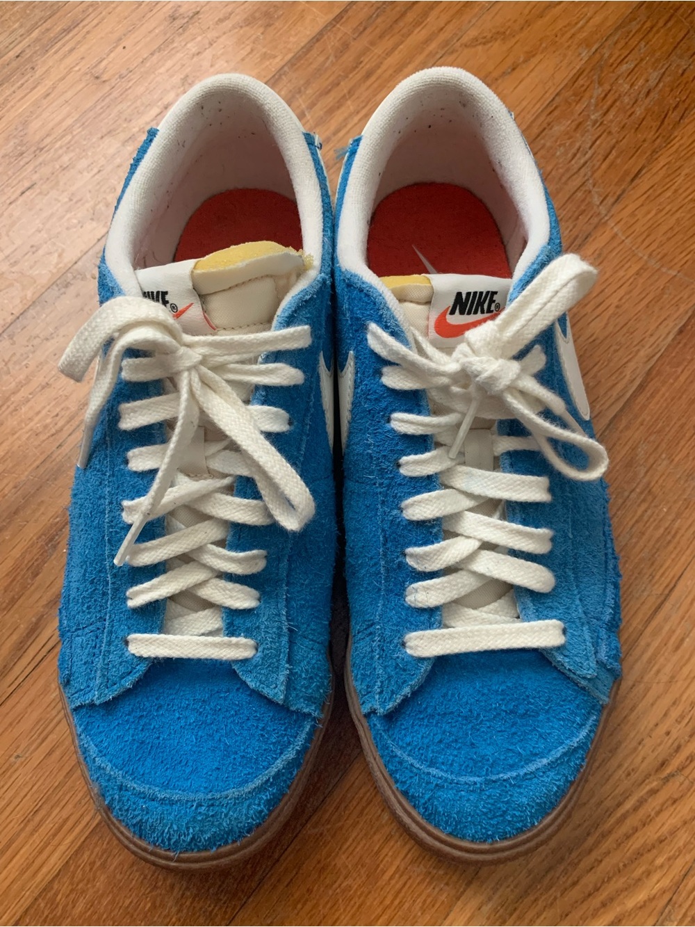 Nike Blazer low Teal blue